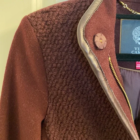 Vince Camuto Belted Wool Trenchcoat - Picture 8 of 15